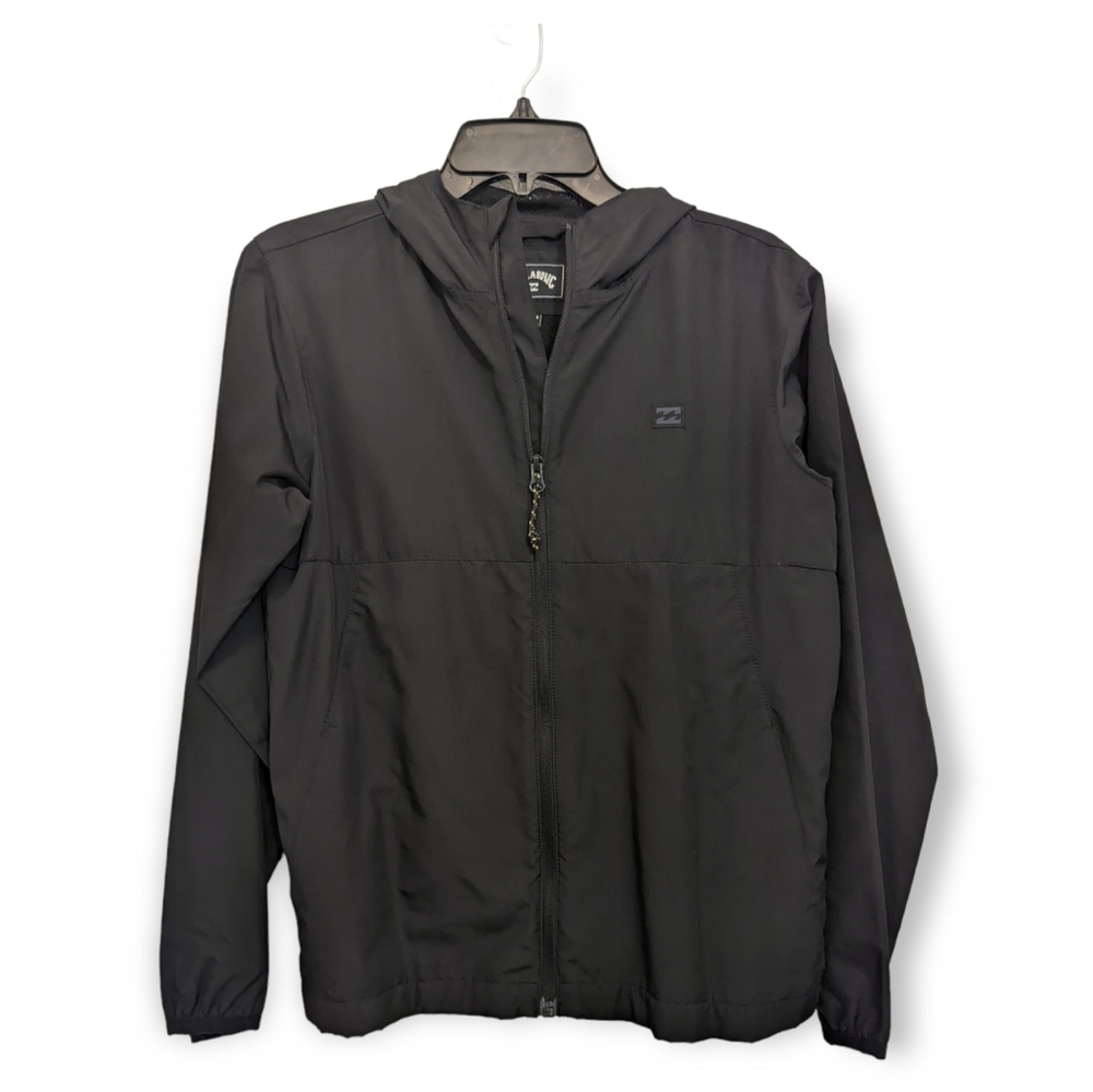 Billabong Windbreaker Youth Black Size 14/L